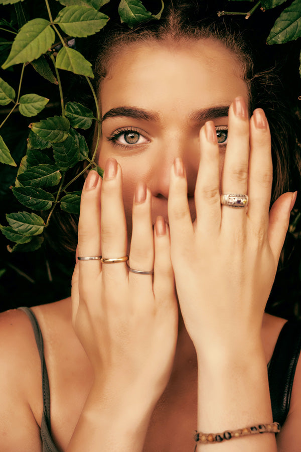 Ringe aus Edelstahl