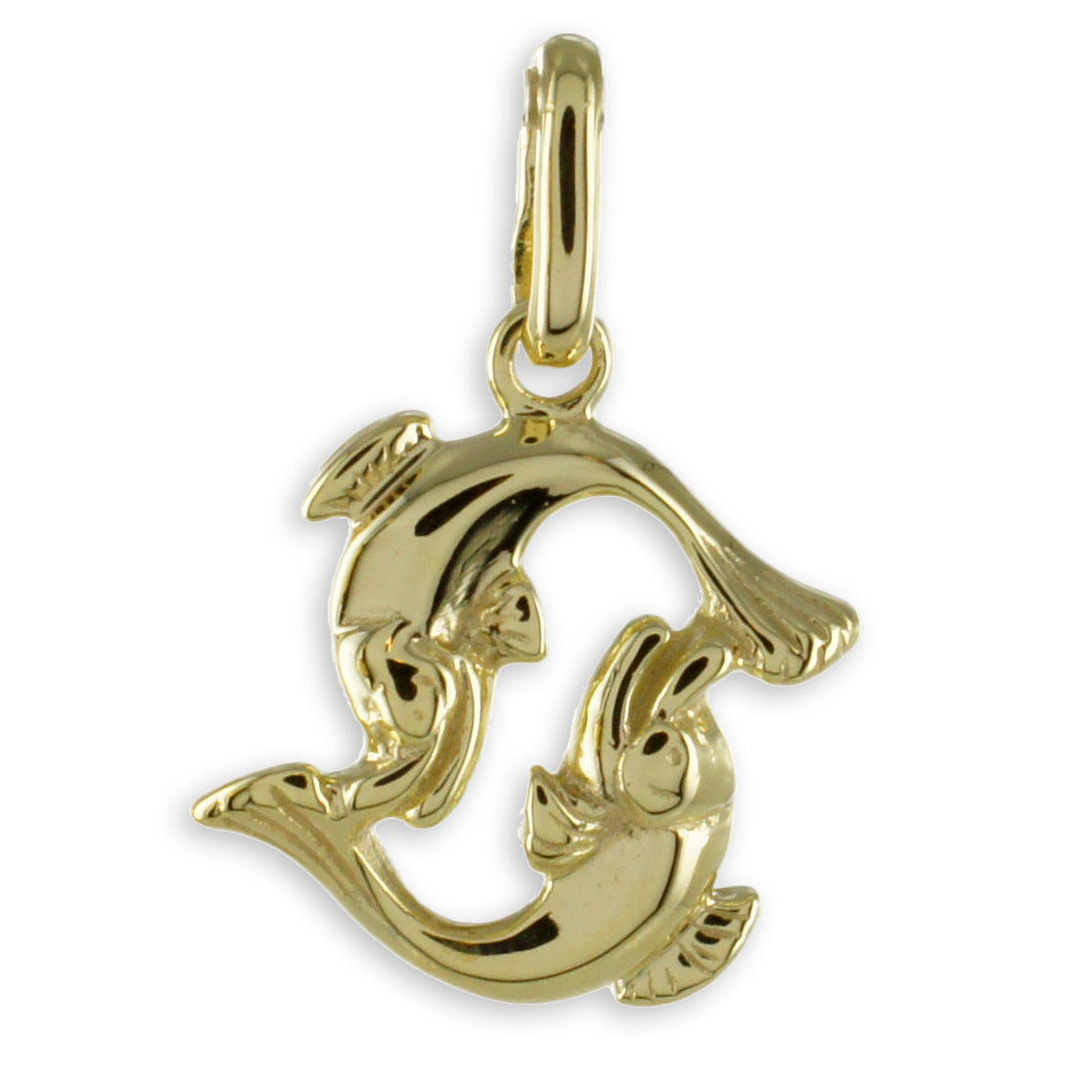 Sternzeichen Anhänger aus 333er Gold, ca. 16 mm x 8,5 mm