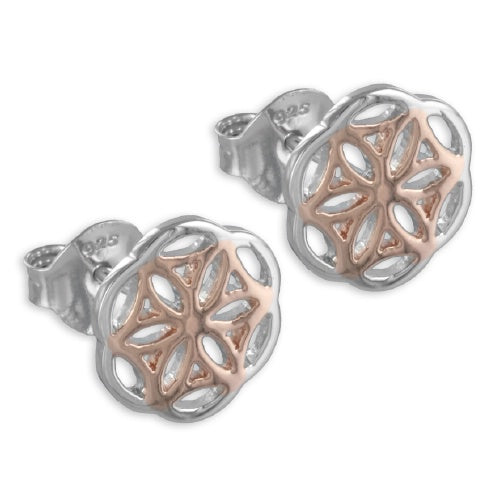 Unisex Ohrring 925er Silber