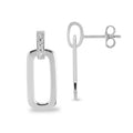 Unisex Ohrring 925er Silber
