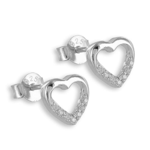 Unisex Ohrring 925er Silber