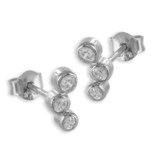 Unisex Ohrring 925er Silber