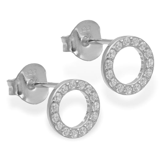 Unisex Ohrring 925er Silber