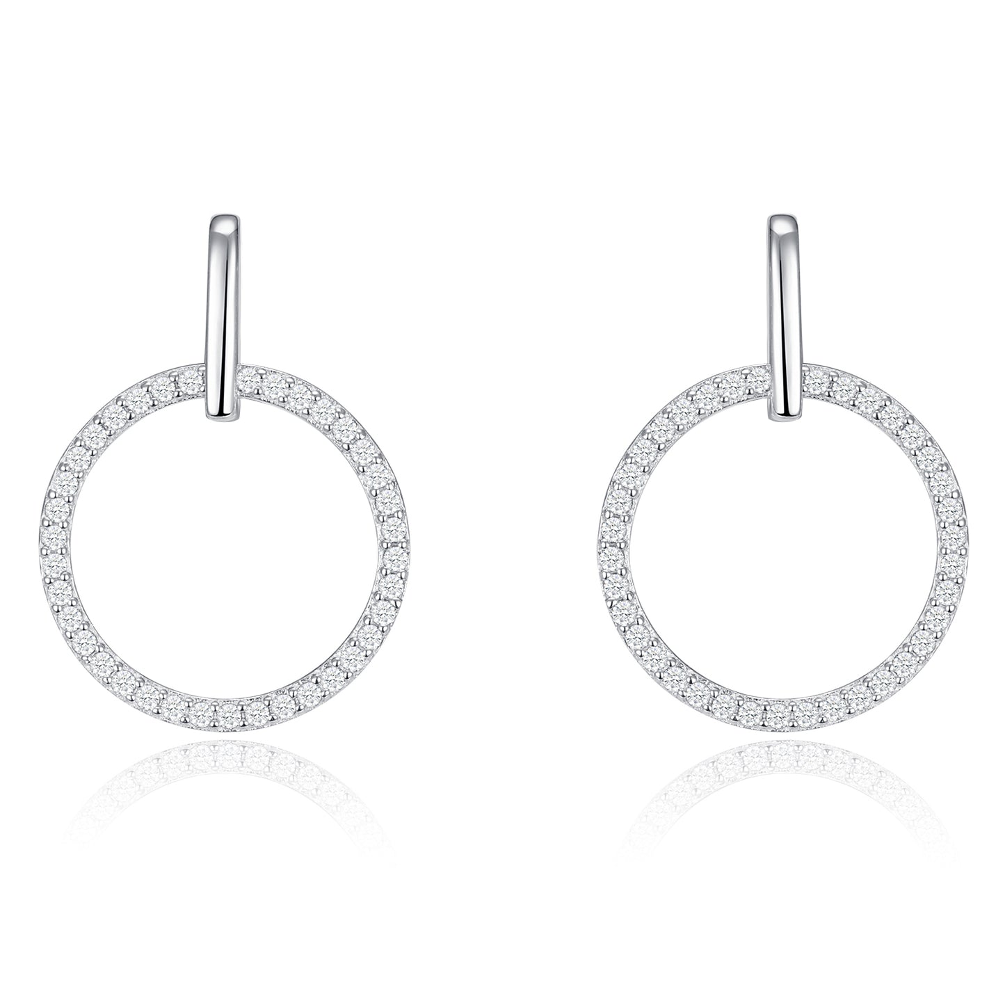 Unisex Ohrring 925er Silber