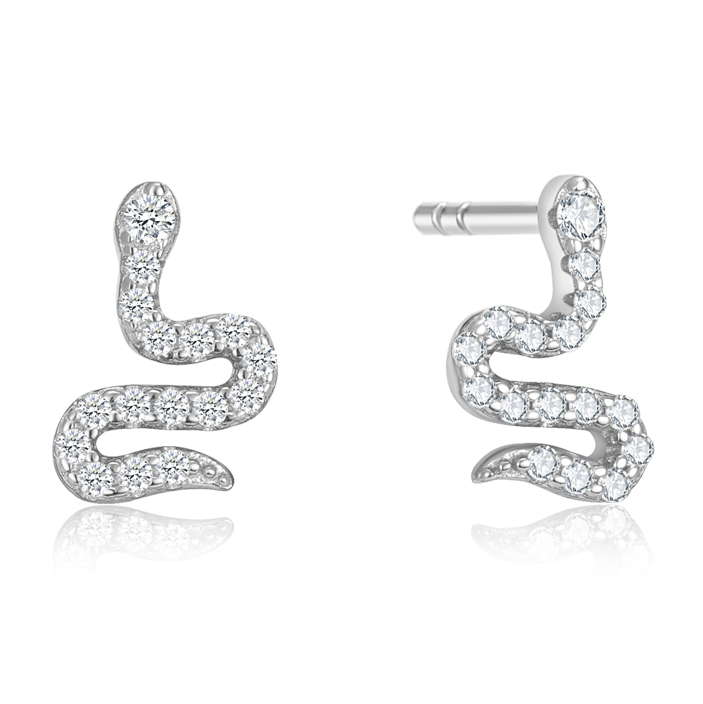 Unisex Ohrring 925er Silber