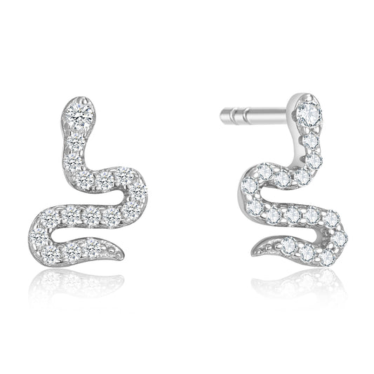 Unisex Ohrring 925er Silber