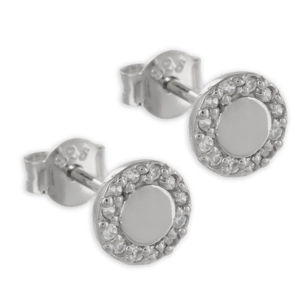 Unisex Ohrring 925er Silber