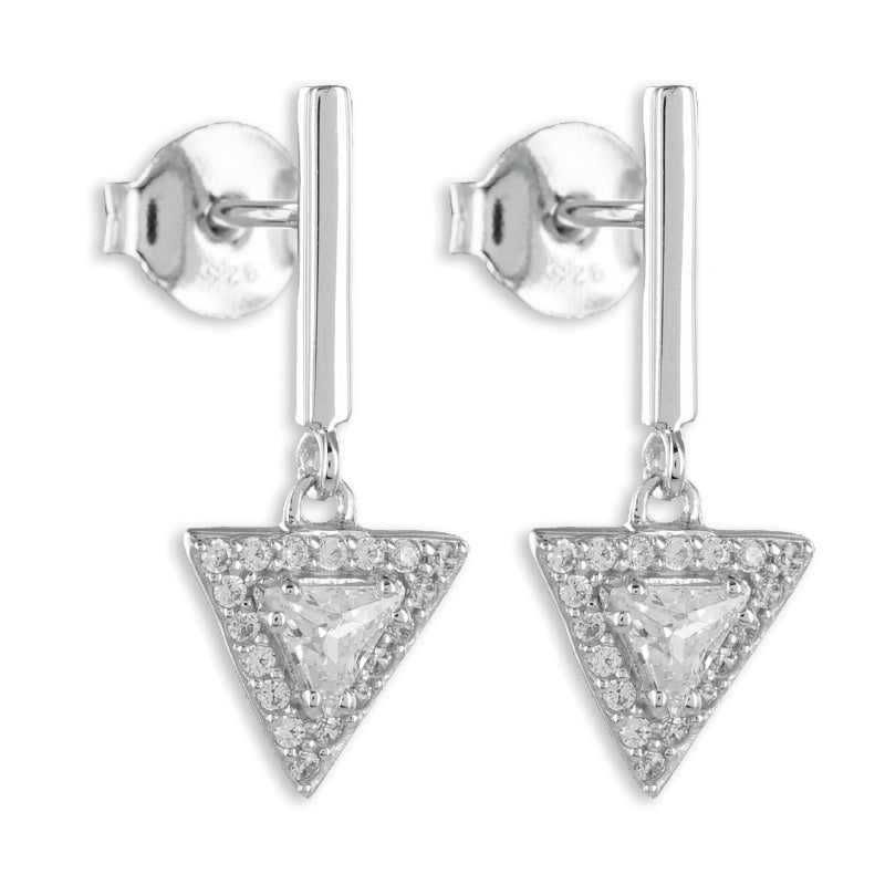 Unisex Ohrring 925er Silber