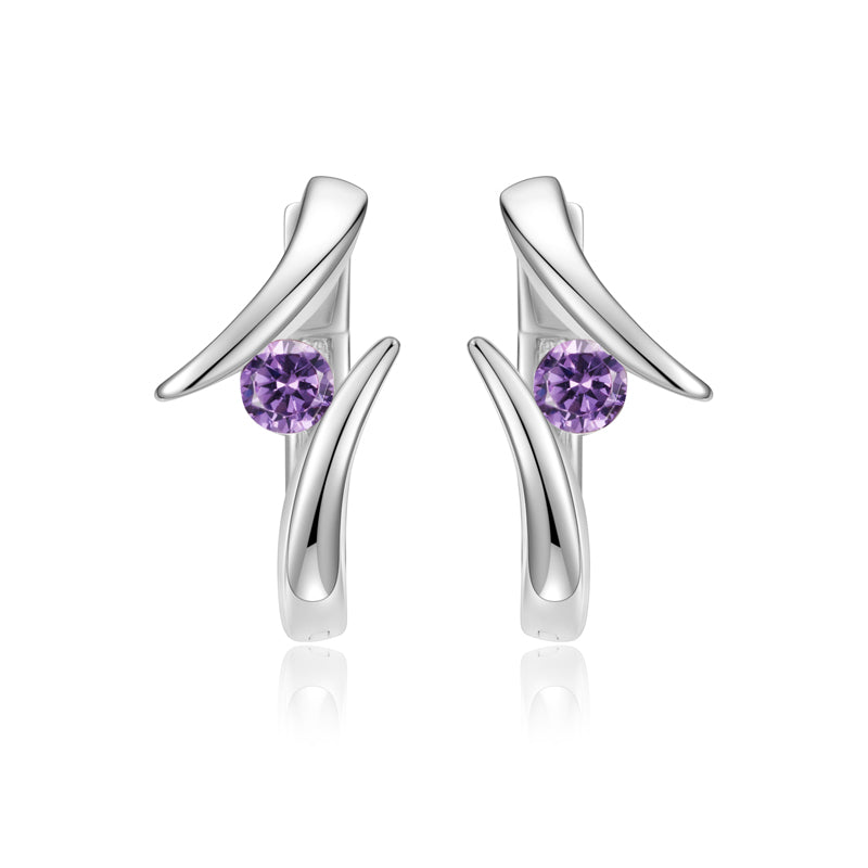 Unisex Ohrring 925er Silber