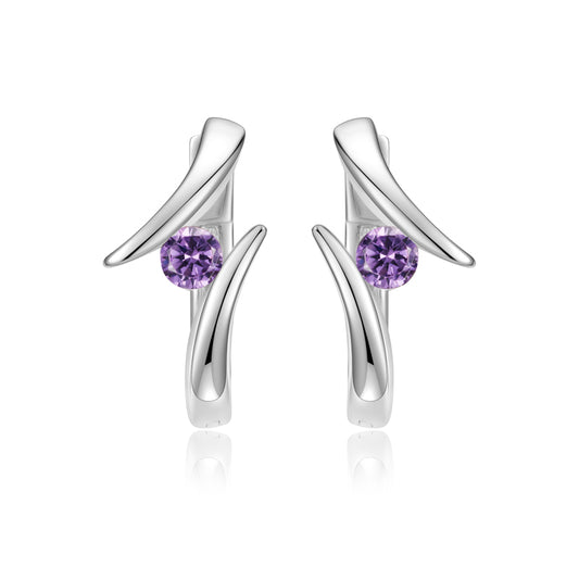 Unisex Ohrring 925er Silber