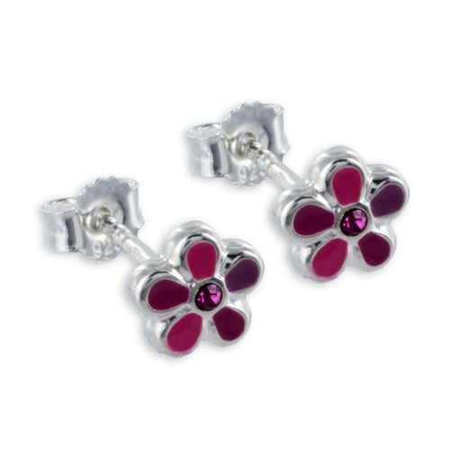 Unisex Ohrring 925er Silber