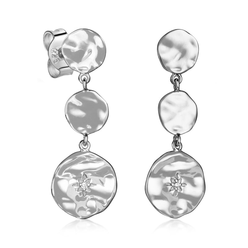 Unisex Ohrring 925er Silber