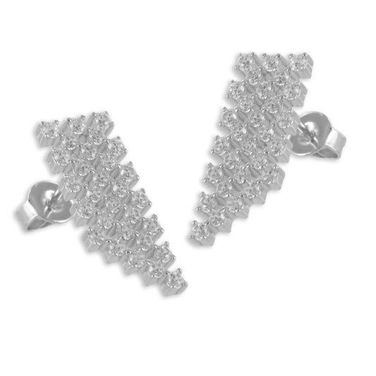 Unisex Ohrring 925er Silber