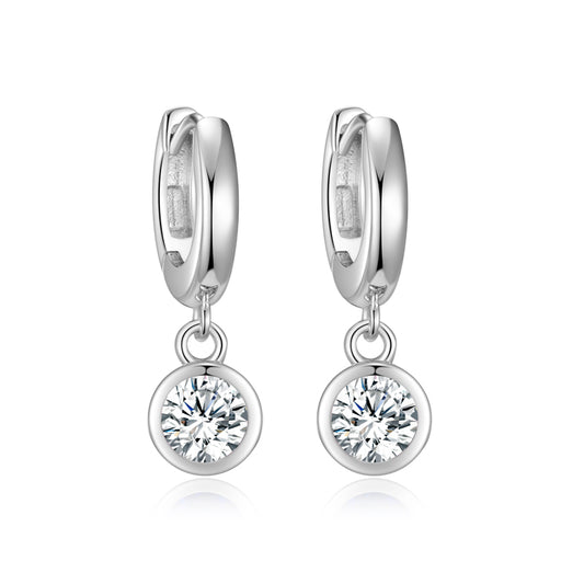 Unisex Ohrring 925er Silber