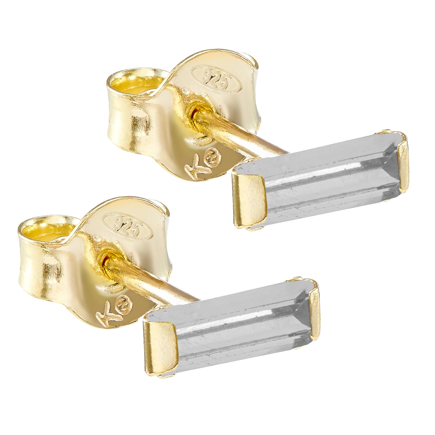 Unisex Ohrring 925er Silber