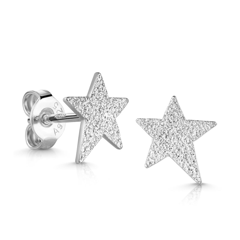 Unisex Ohrring 925er Silber