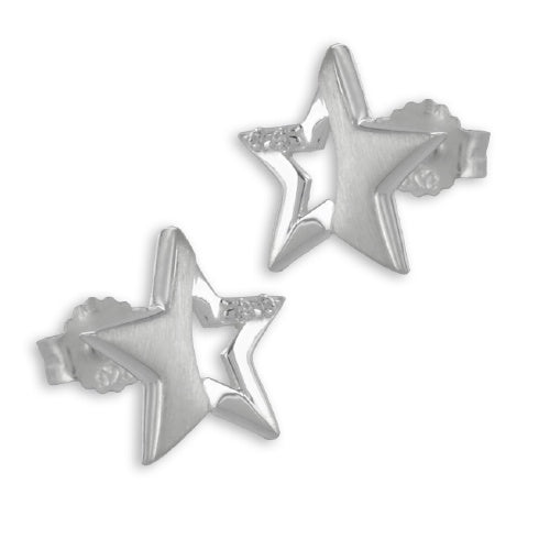 Unisex Ohrring 925er Silber