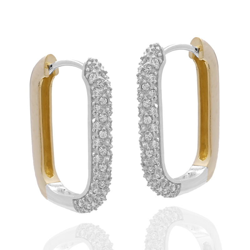 Unisex Ohrring 925er Silber
