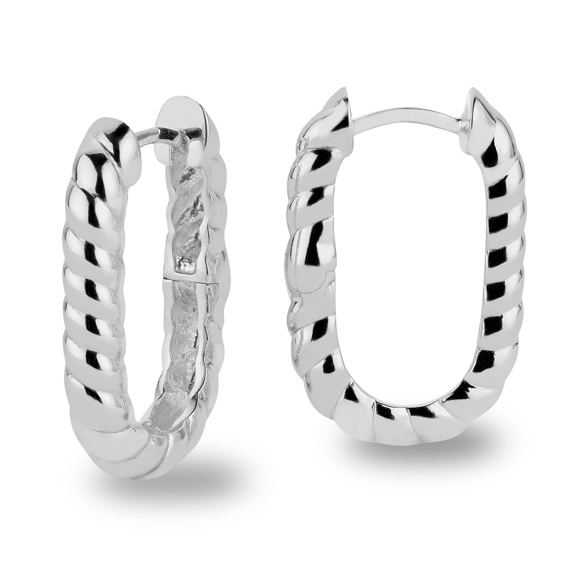 Unisex Ohrring 925er Silber