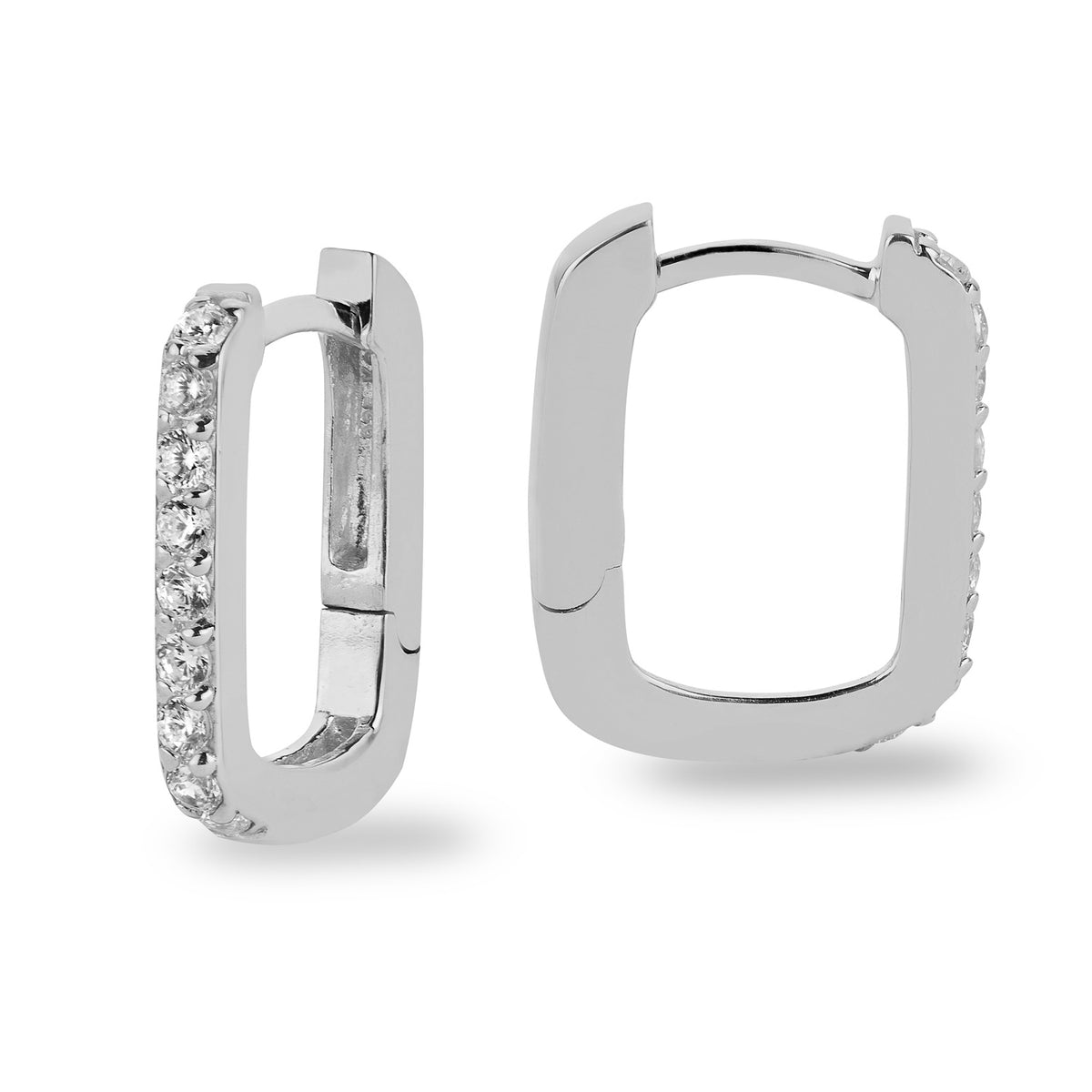 Unisex Ohrring 925er Silber