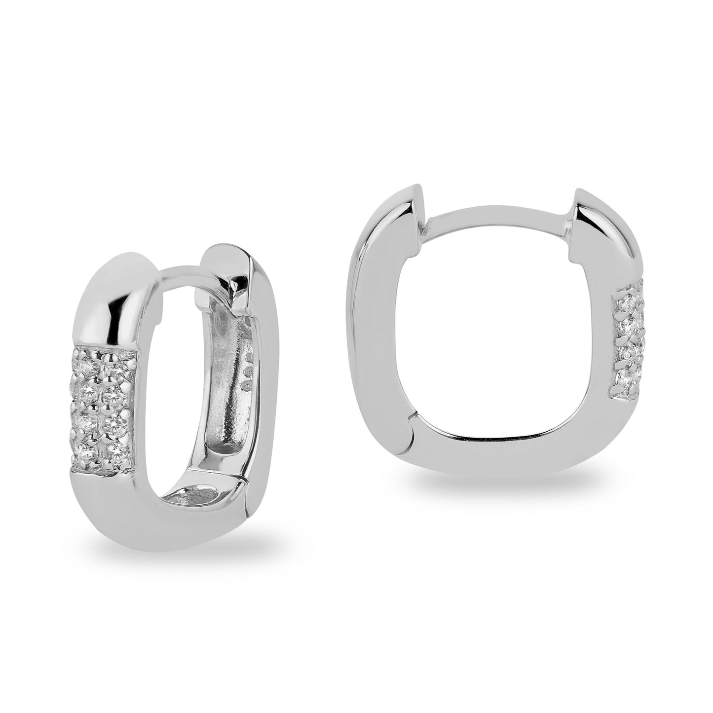 Unisex Ohrring 925er Silber