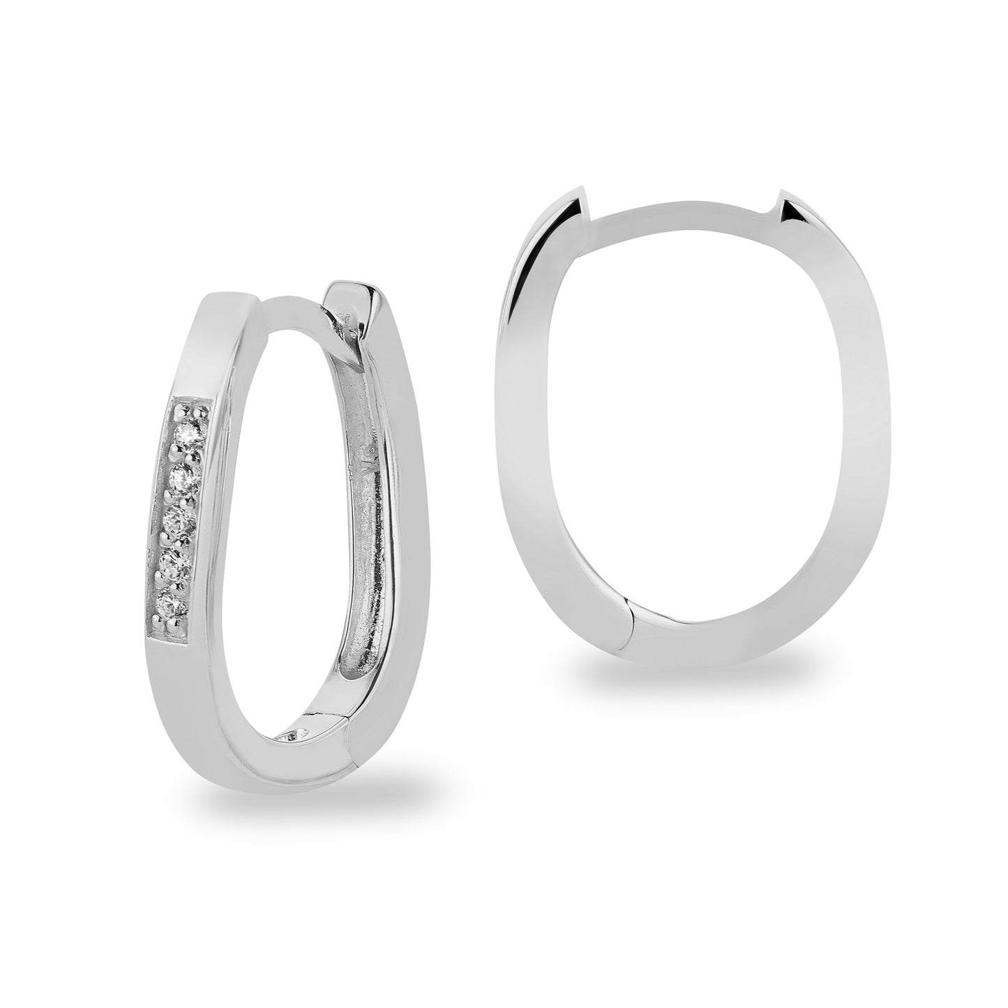 Unisex Ohrring 925er Silber