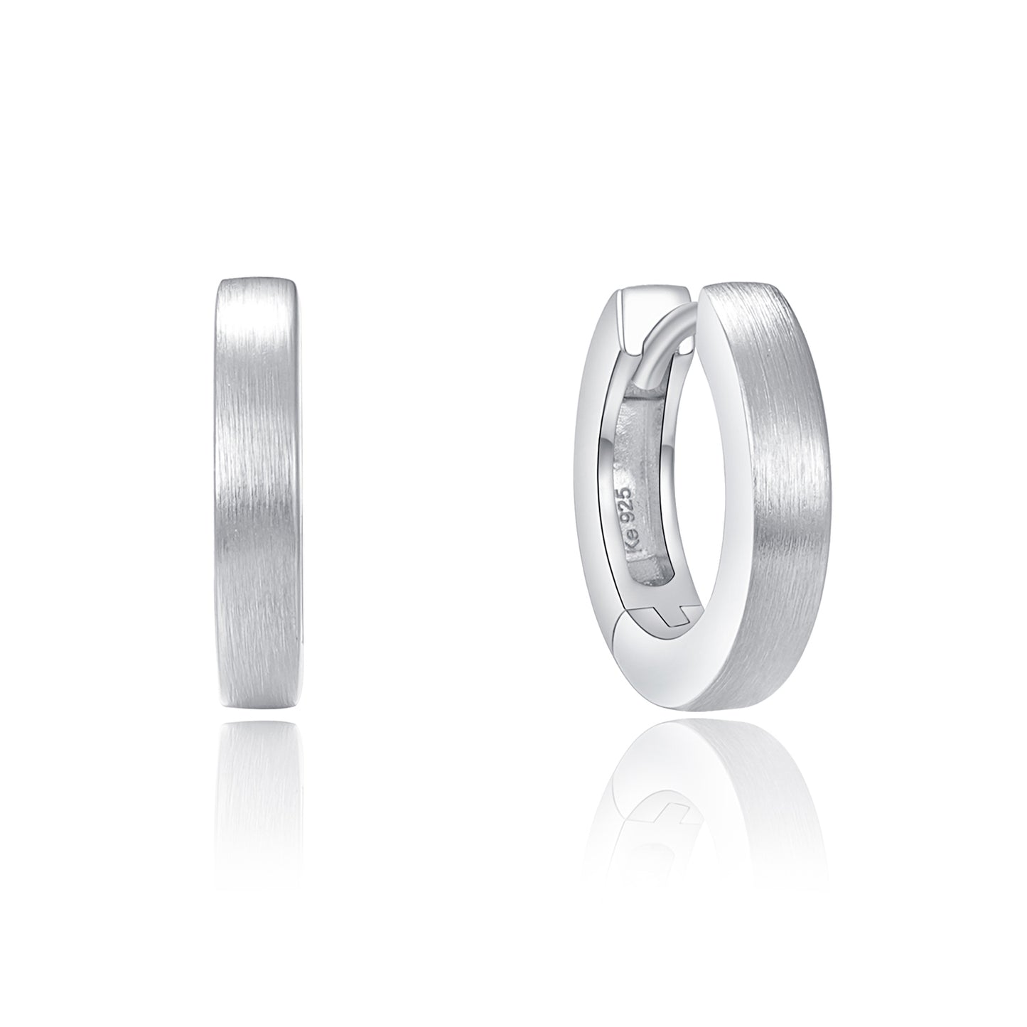 Unisex Ohrring 925er Silber