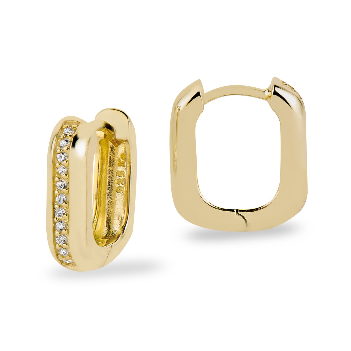 Unisex Ohrring 925er Silber