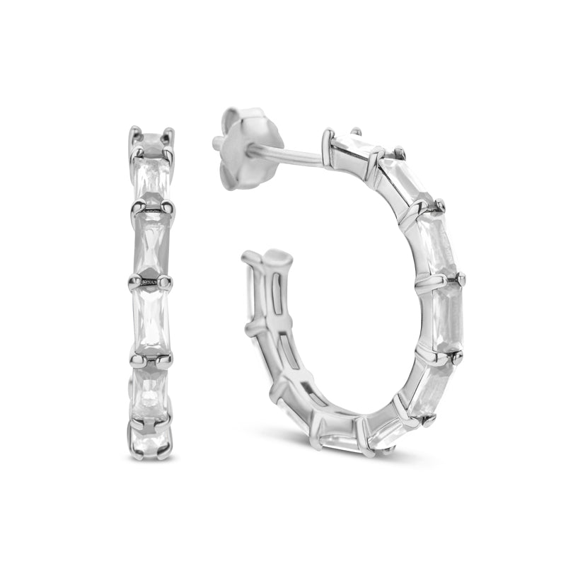 Unisex Ohrring 925er Silber