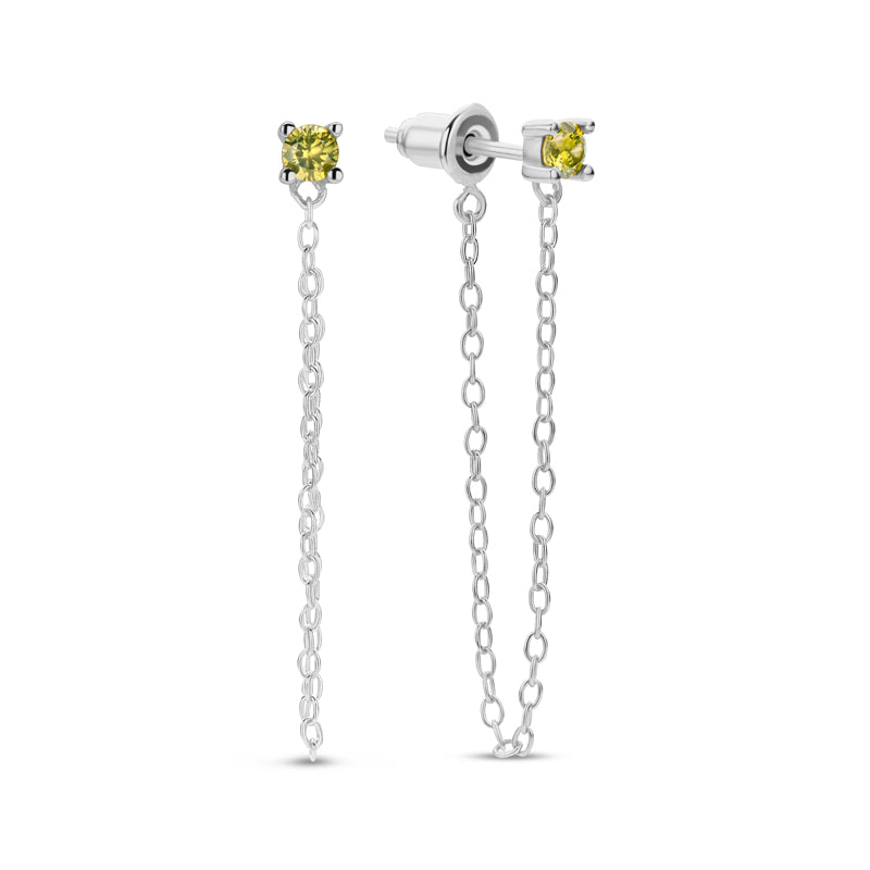 Unisex Ohrring 925er Silber