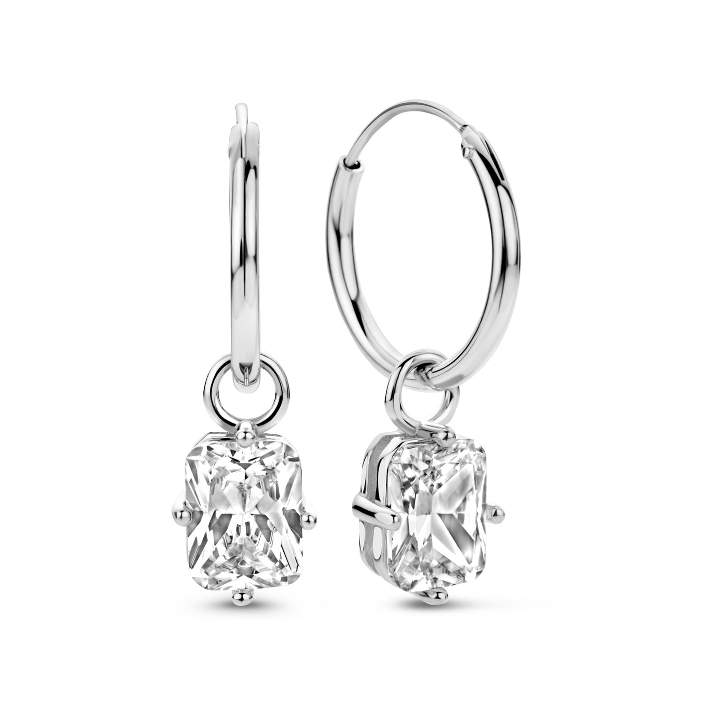 Unisex Ohrring 925er Silber