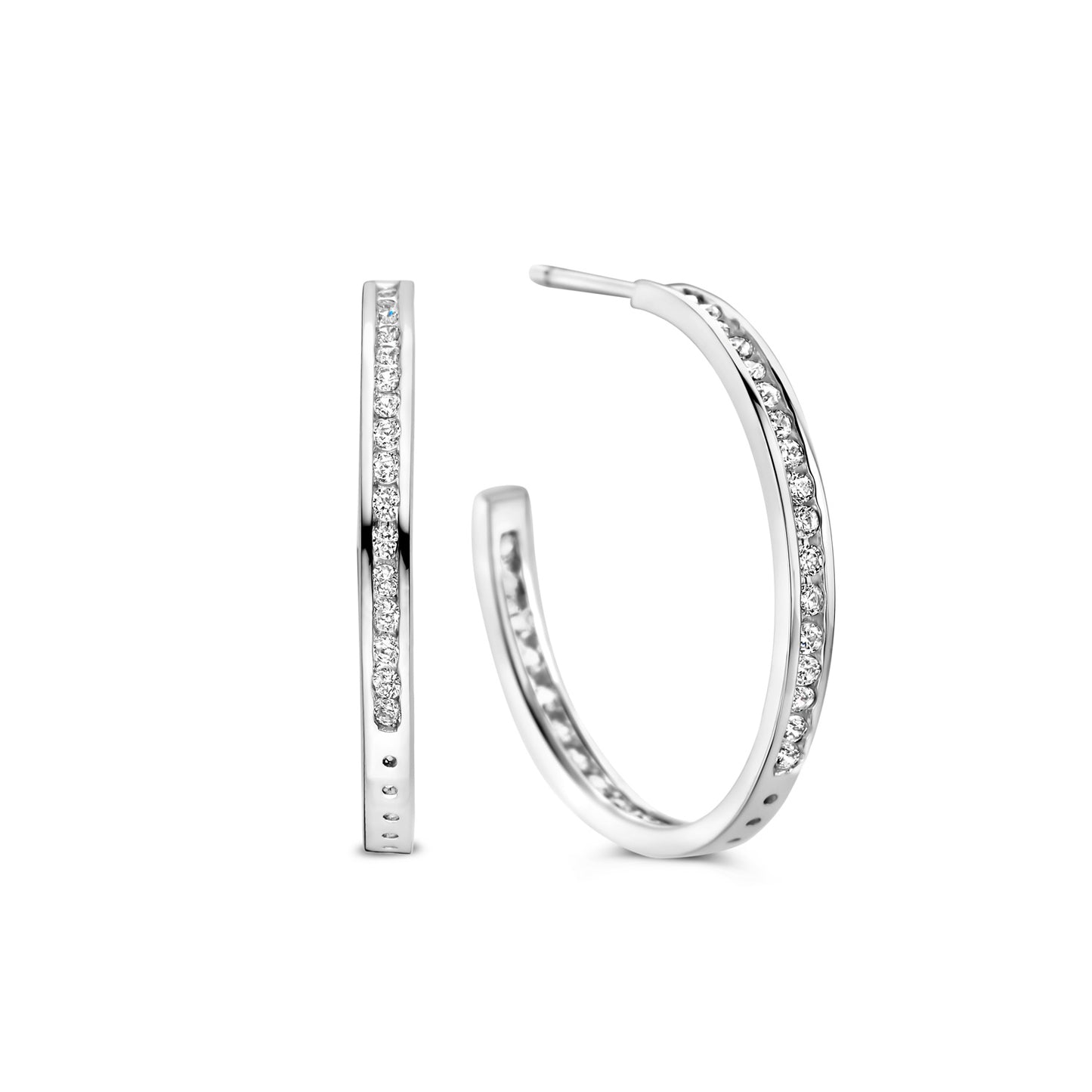 Unisex Ohrring 925er Silber