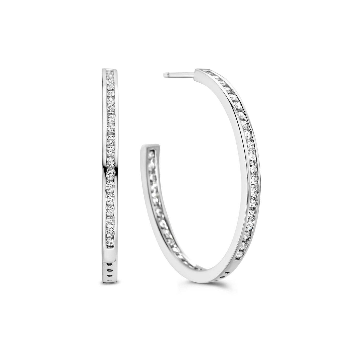 Unisex Ohrring 925er Silber