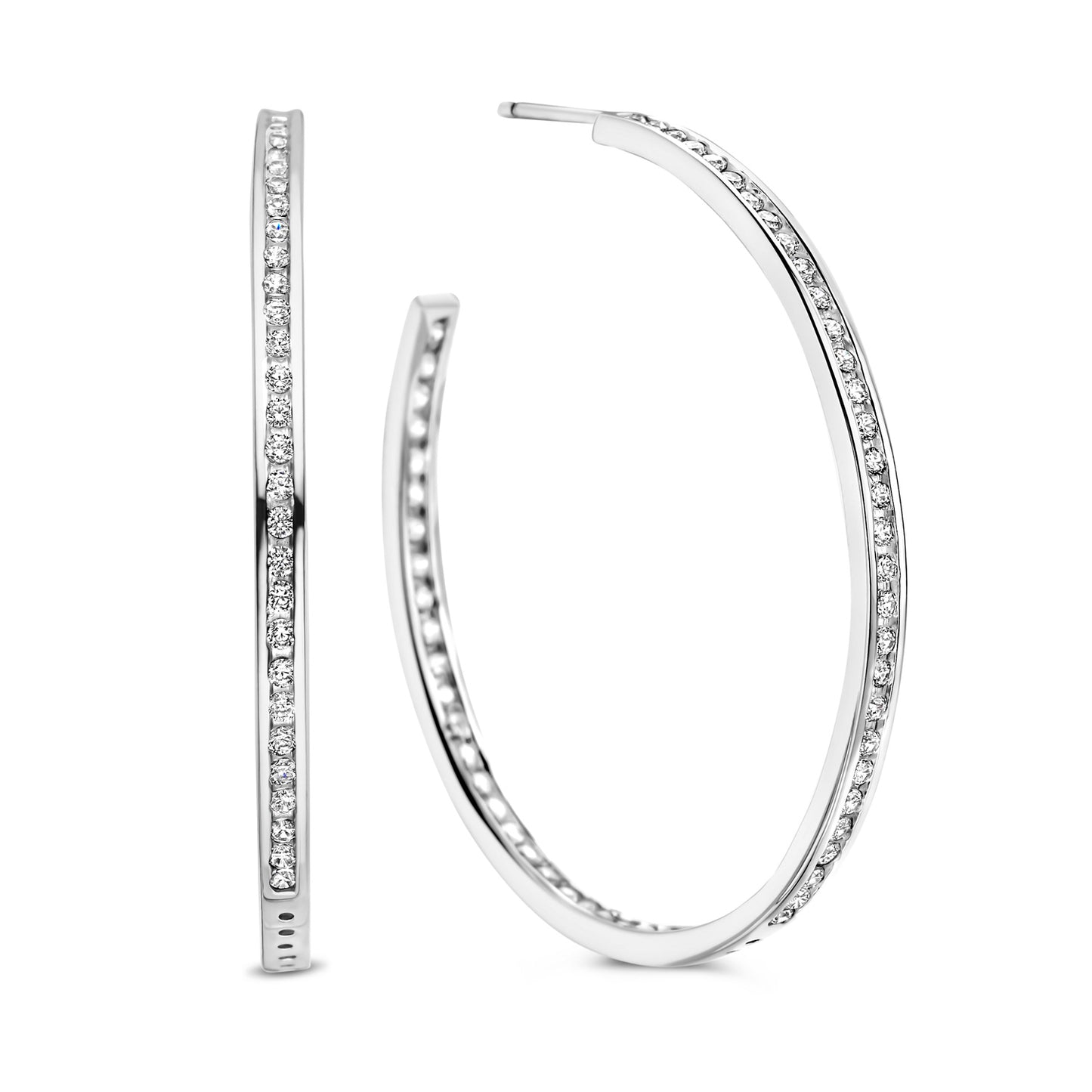 Unisex Ohrring 925er Silber