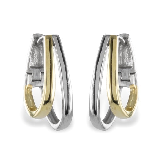 Unisex Ohrring 925er Silber