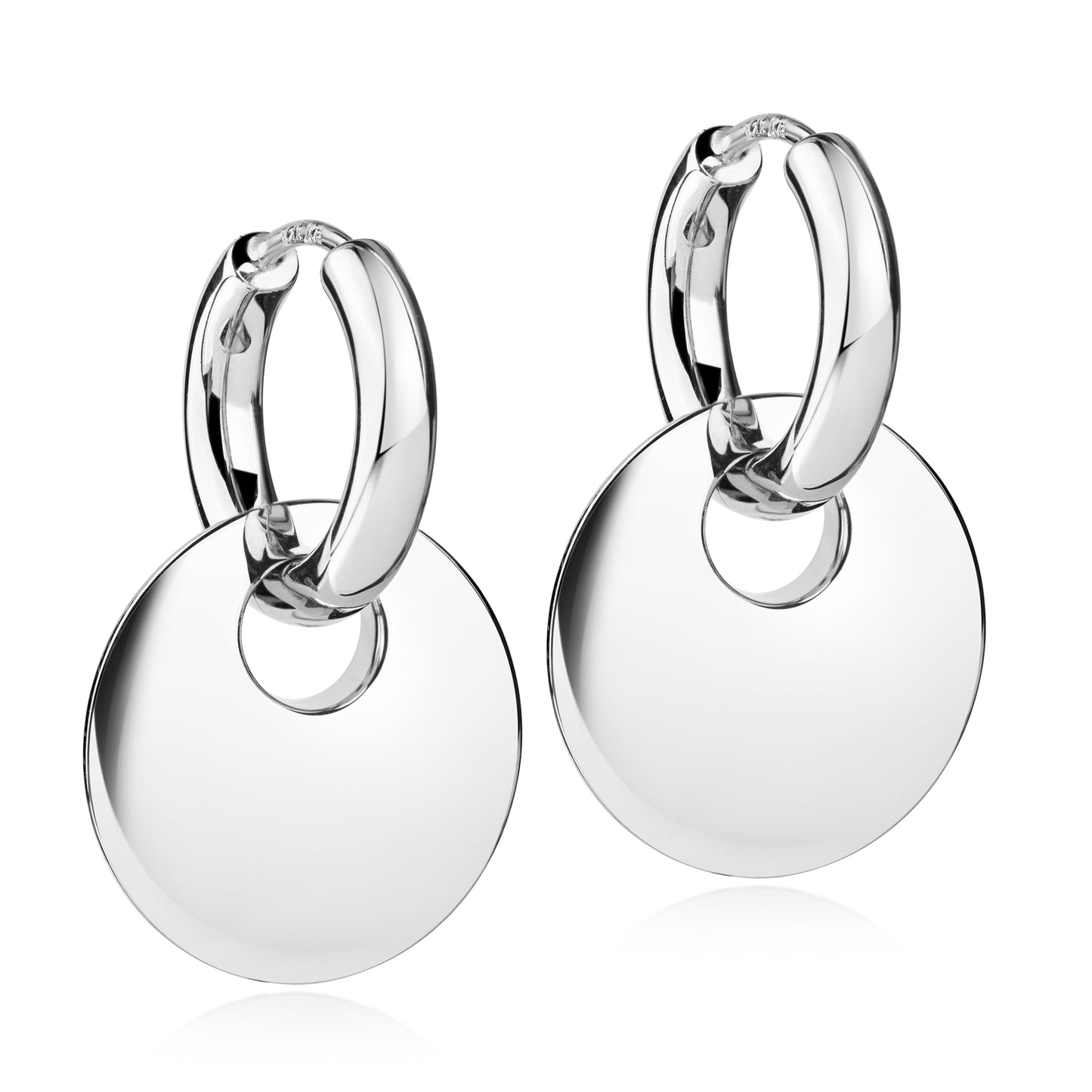 Unisex Ohrring 925er Silber