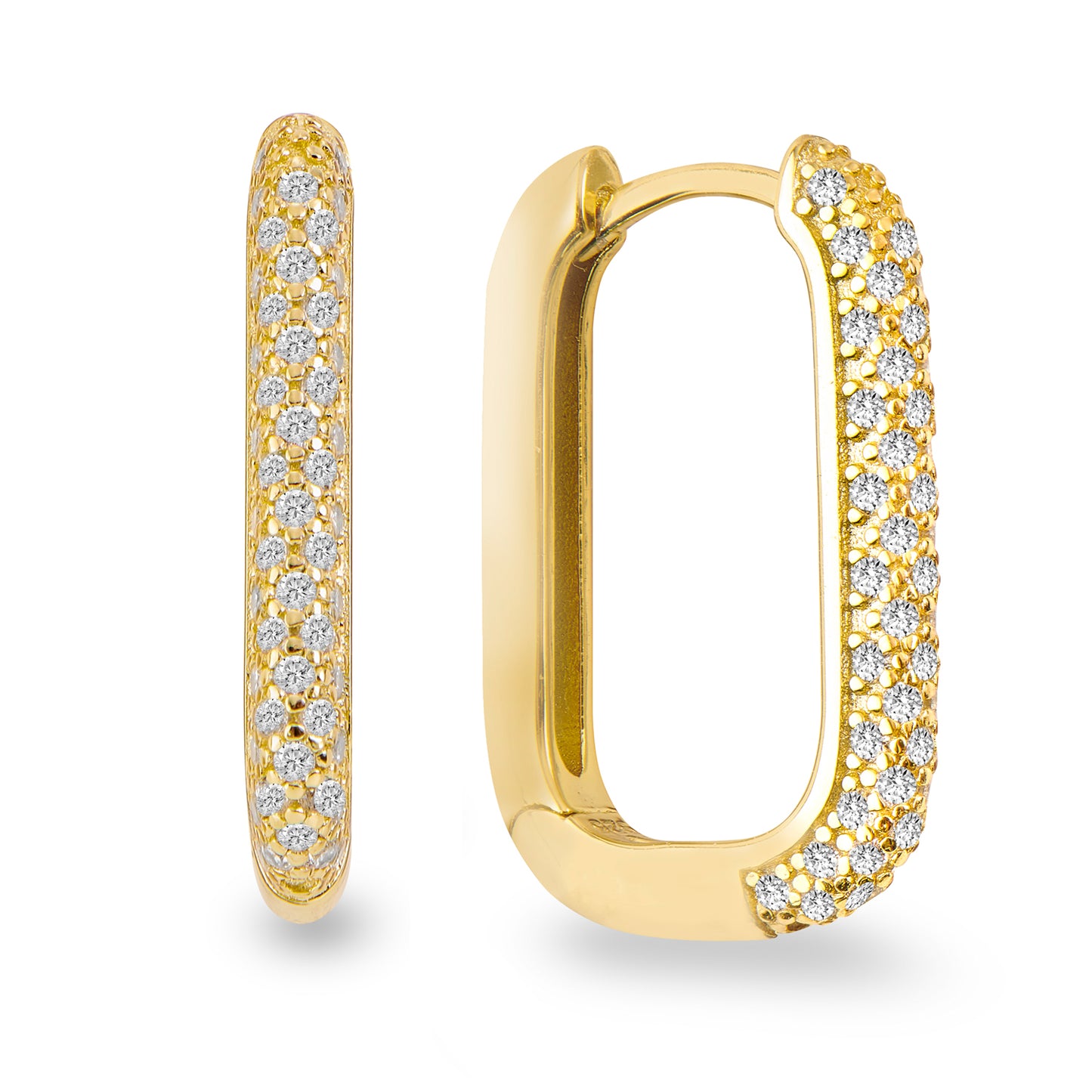 Unisex Ohrring 925er Silber