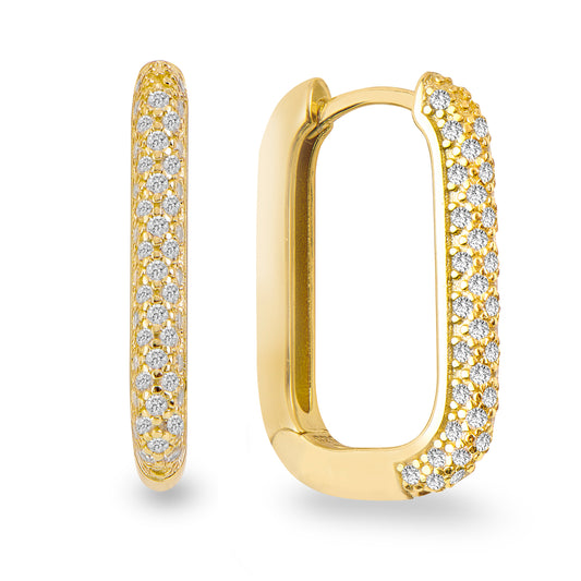 Unisex Ohrring 925er Silber