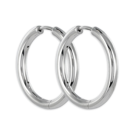 Unisex Ohrring 925er Silber