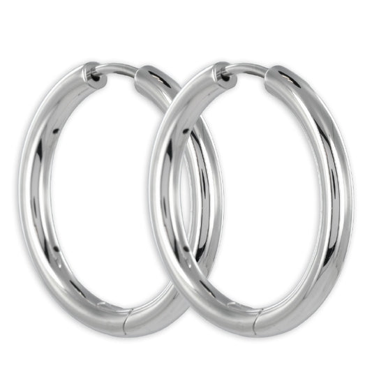 Unisex Ohrring 925er Silber