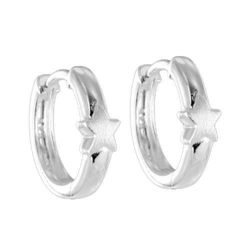 Unisex Ohrring 925er Silber