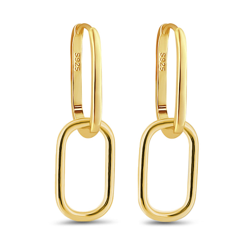 Unisex Ohrring 925er Silber