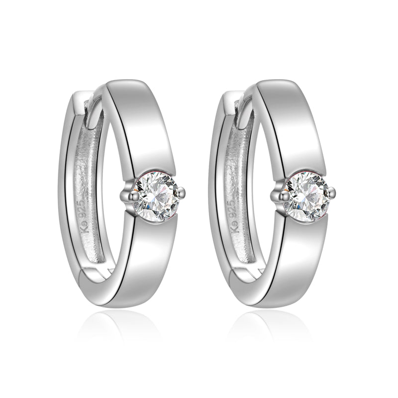 Unisex Ohrring 925er Silber