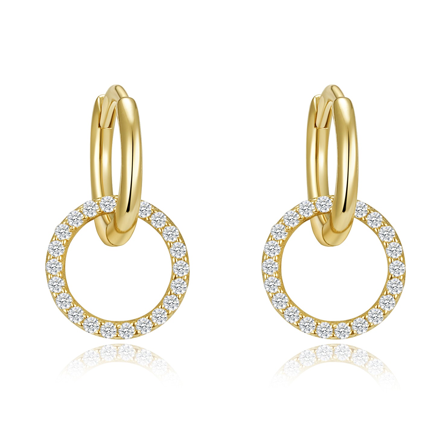 Unisex Ohrring 925er Silber