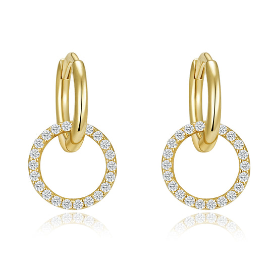 Unisex Ohrring 925er Silber