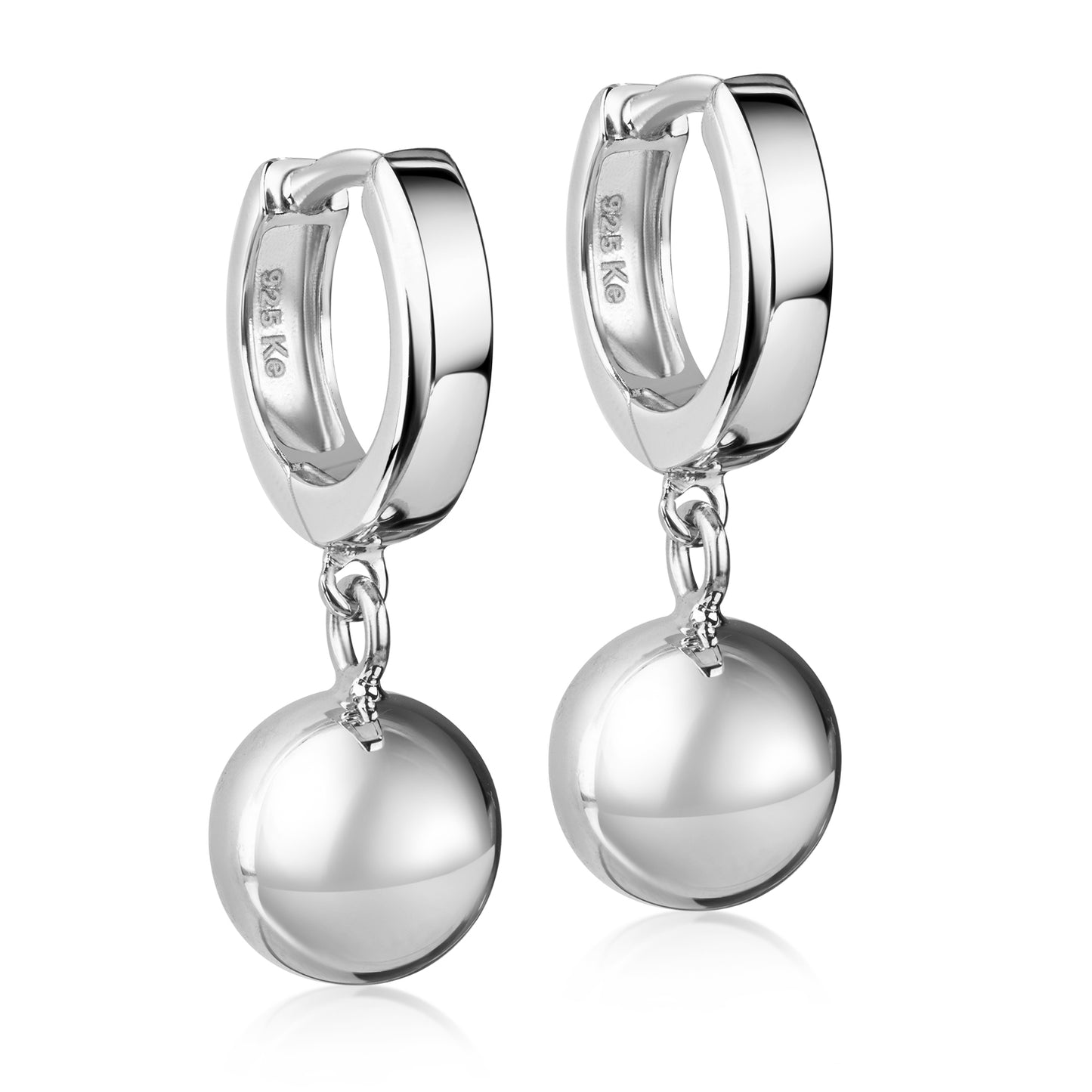 Unisex Ohrring 925er Silber