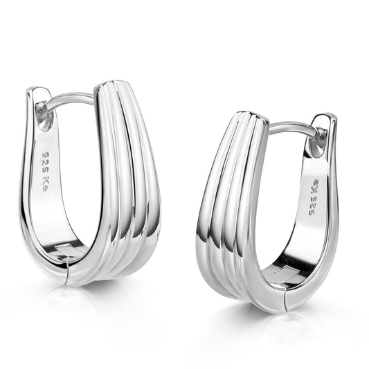 Unisex Ohrring 925er Silber