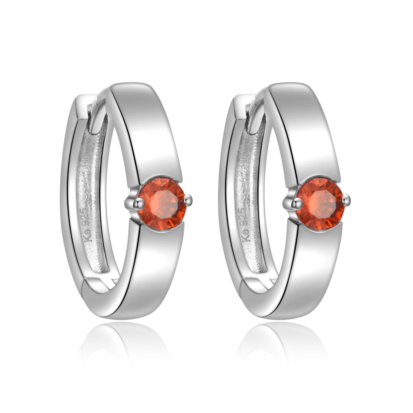 Unisex Ohrring 925er Silber