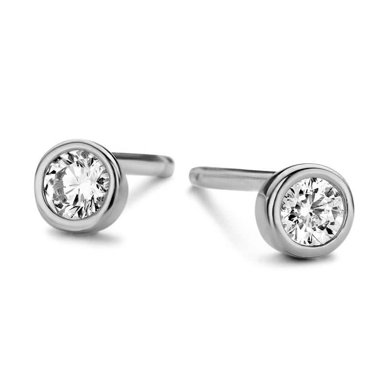 Unisex Ohrring 925er Silber