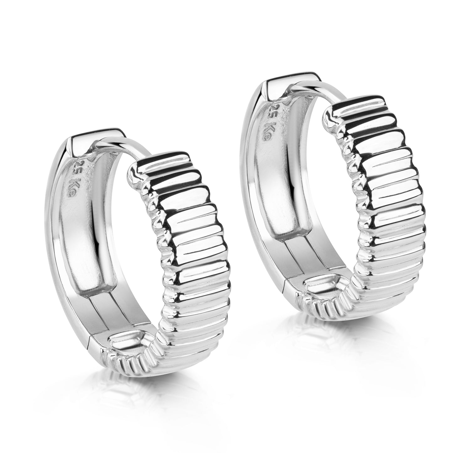 Unisex Ohrring 925er Silber